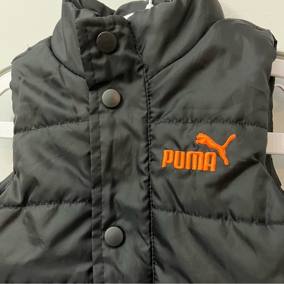 Kids black Puma vest, size 2 and 6 - Picture 3 of 12